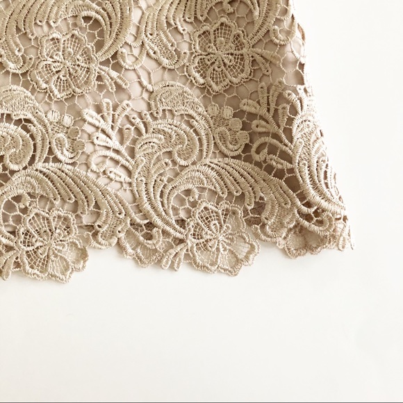 White House Black Market Lace Cocktail Dress Sz 0 - Picture 7 of 10